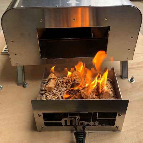 Wood Burning Stove Installation in a 200-Year-Old Cottage Fireplace view 4