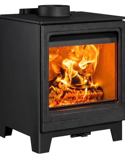 Allure 4 Wood Burning Stove Installation in Felton view 4