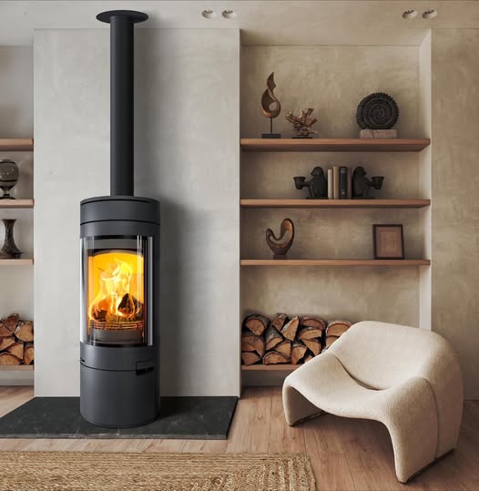 Morso 7443 Stove Installation in a Conservatory