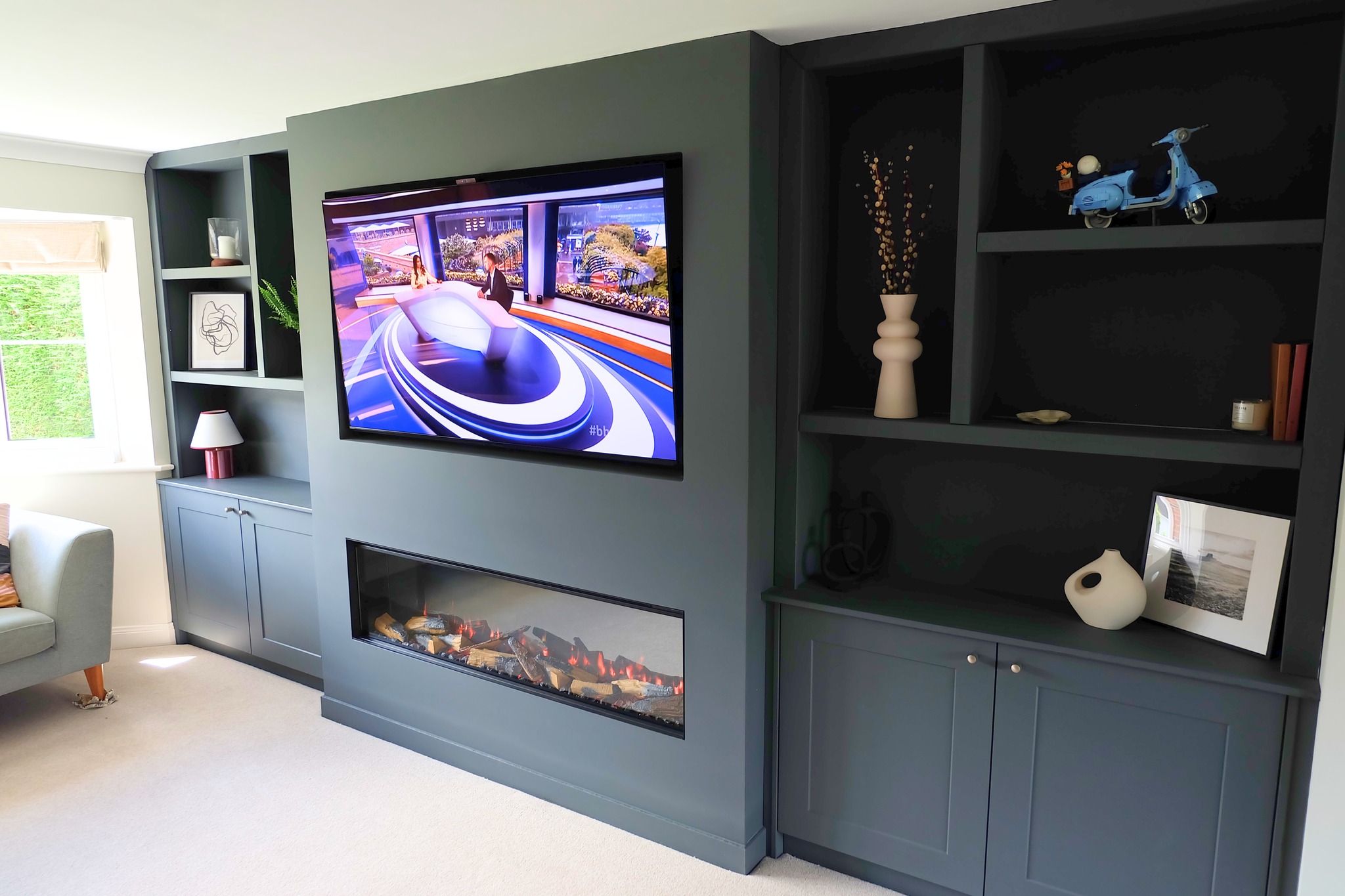 Morso 7443 Stove Installation in a Conservatory