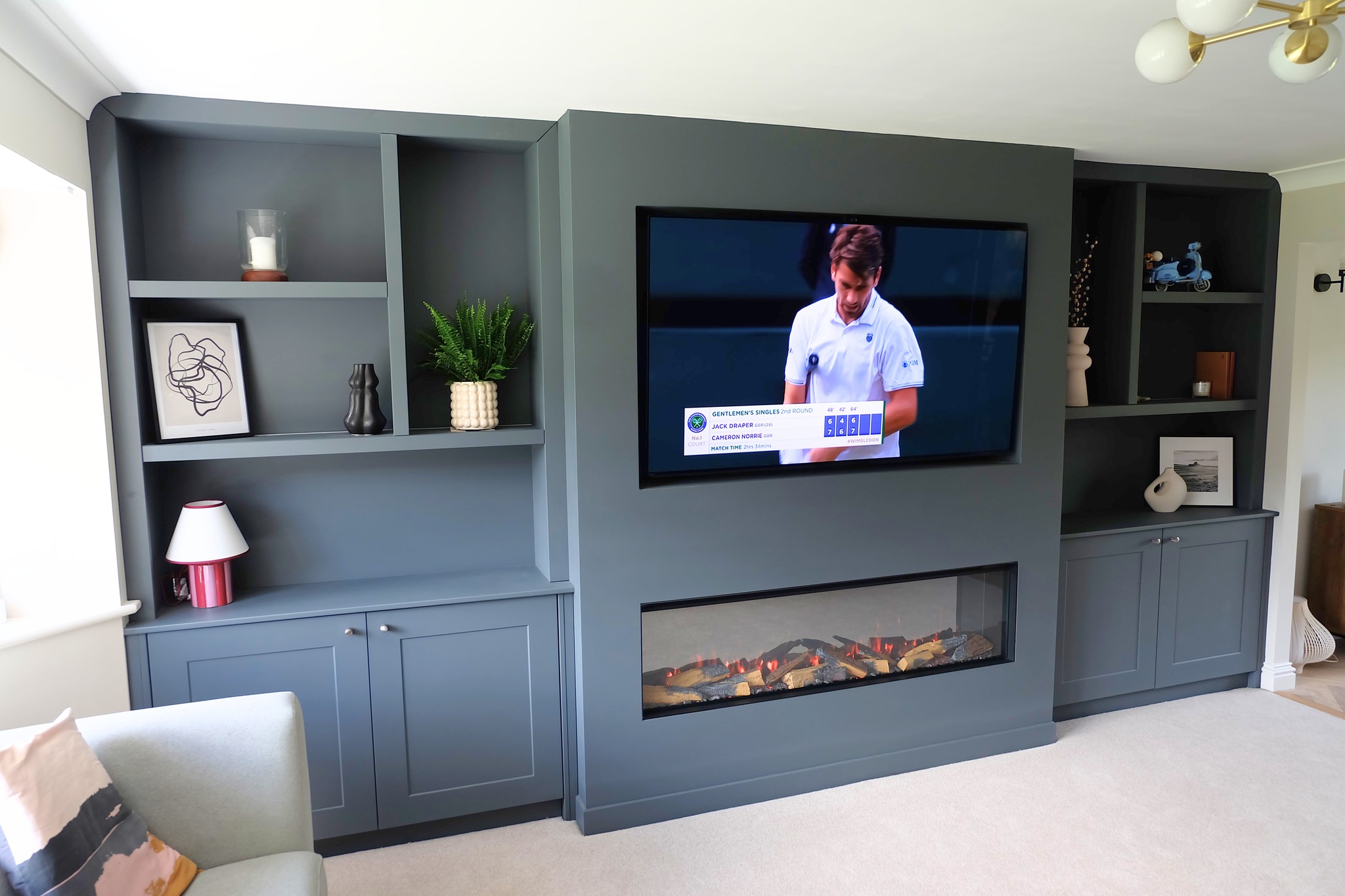 Morso 7443 Stove Installation in a Conservatory