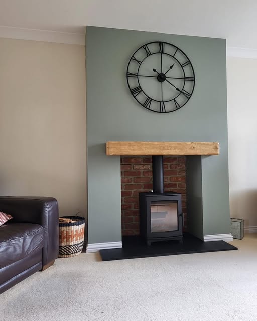 Medium Tinderbox Stove with False Chimney Breast in Amble