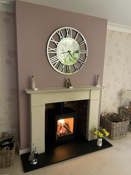 Di Lusso R4 Euro Stove with Italian Slate Hearth in Killingworth
