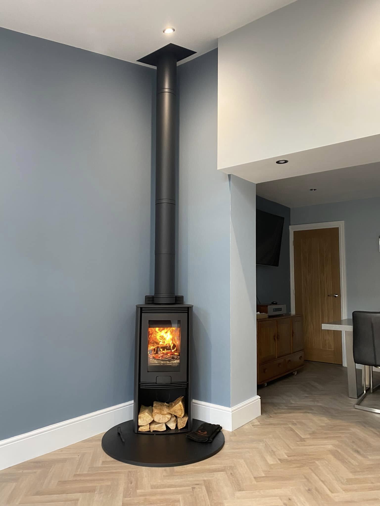 Di Lusso R4 Euro Stove Installation in Blyth
