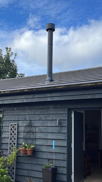 Di Lusso R4 Euro Stove Installation in Ashington