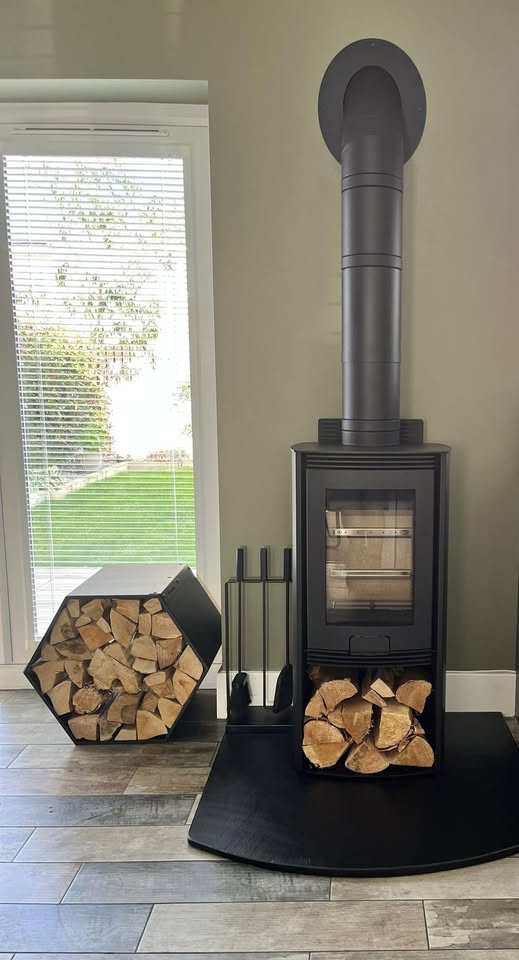 Di Lusso R4 Euro Stove Installation in Ashington
