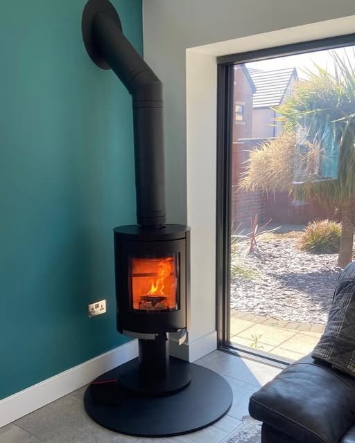 Portway Arundel Stove in New Extension
