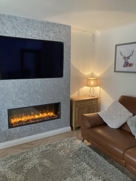 Gazco eReflex Media Wall in Ashington