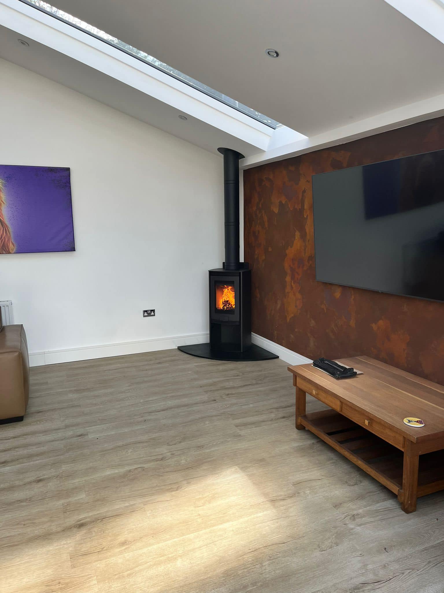 Di Lusso R4 Euro Eco Wood Burning Stove Installation
