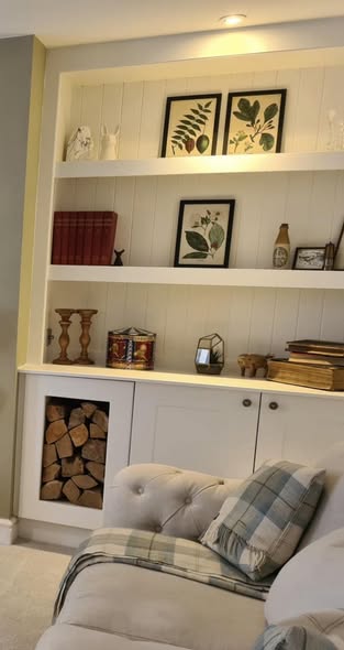 Dimplex Ignite XL Media Wall in Gosforth Flat
