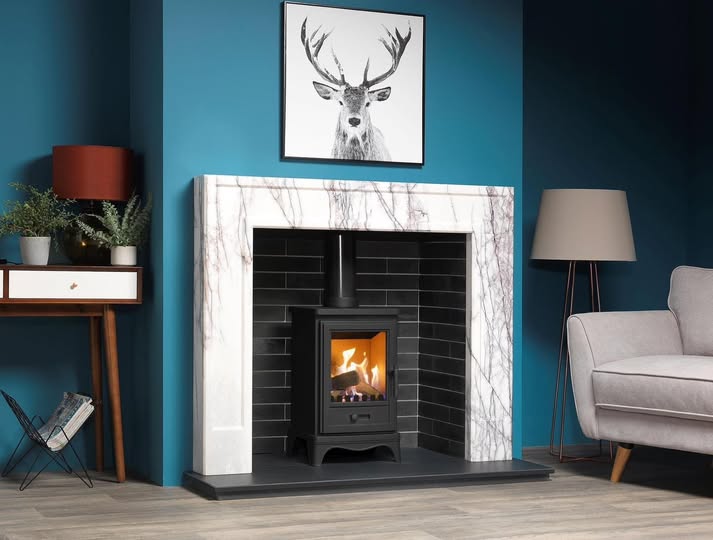 Ovale Wood Burning Stove Installation in Widdrington