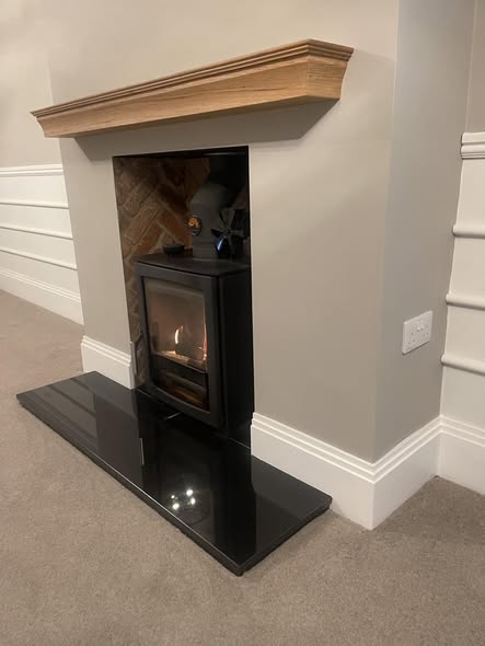 Herald Allure 7 Wood Burning Stove Installation in Walsall