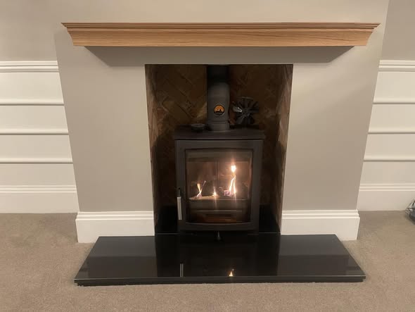Herald Allure 7 Wood Burning Stove Installation in Walsall