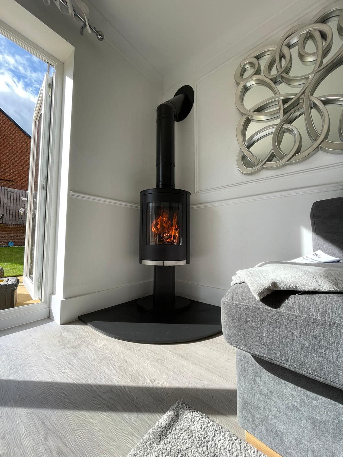 Di Lusso R5 Euro Stove Installation in West Sleekburn