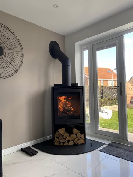MI Fires Ovale Stove Installation