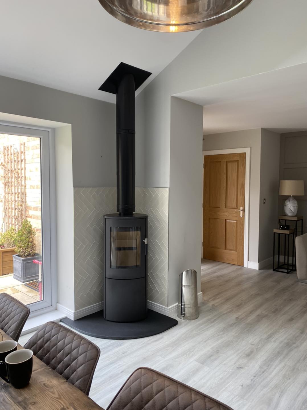 MI Fires Ovale Stove Installation