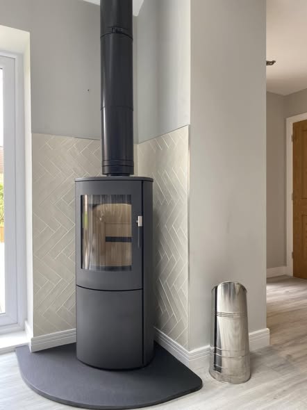 MI Fires Ovale Stove Installation