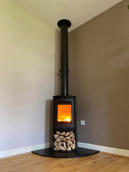 Di Lusso R4 Euro Stove Installation in Fieldhead, Morpeth