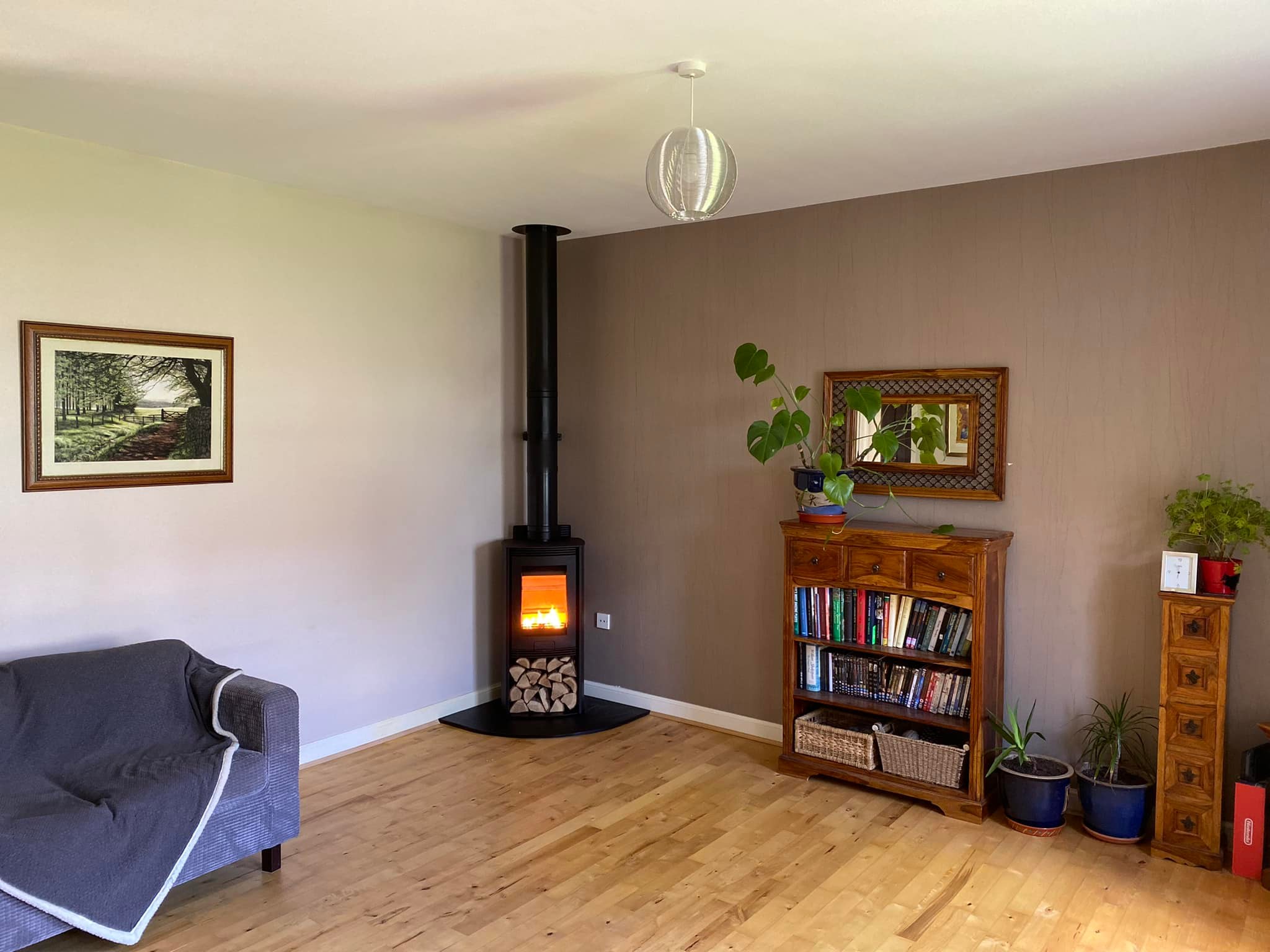 Di Lusso R4 Euro Stove Installation in Fieldhead, Morpeth