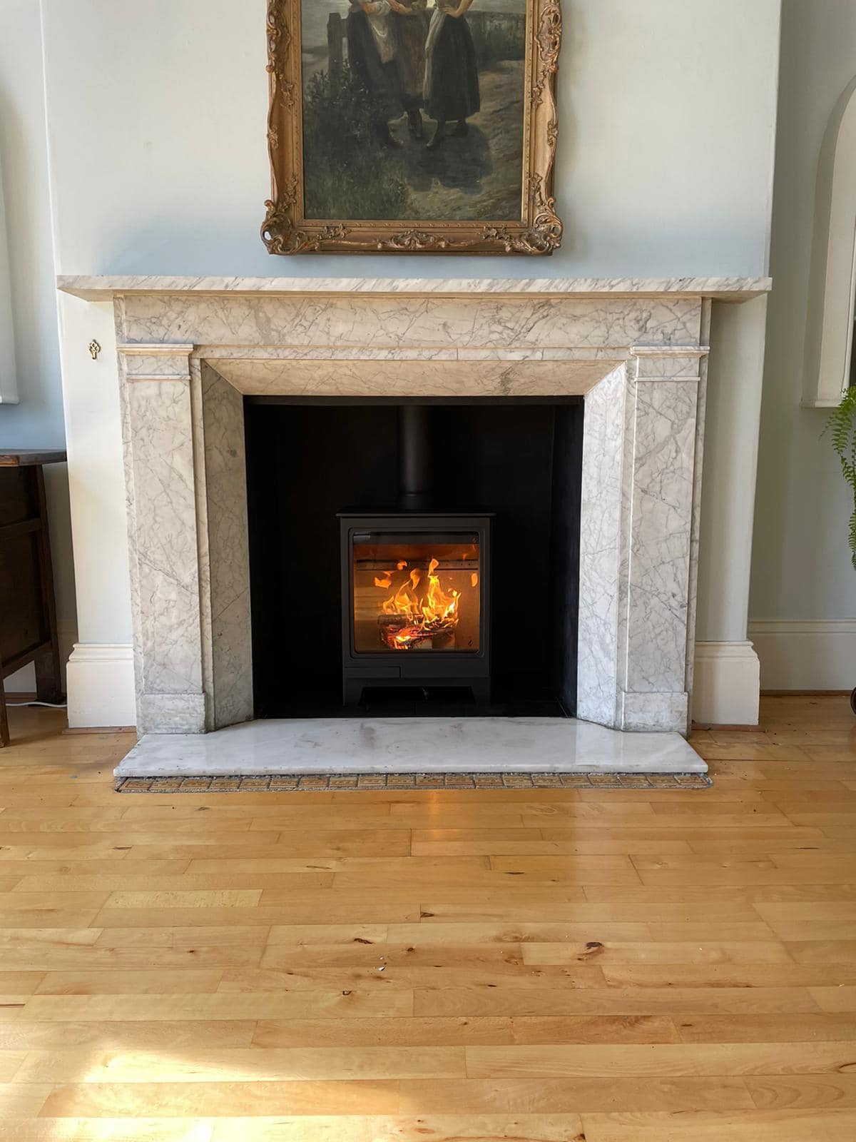 Di Lusso R4 Euro Stove Installation in Fieldhead, Morpeth