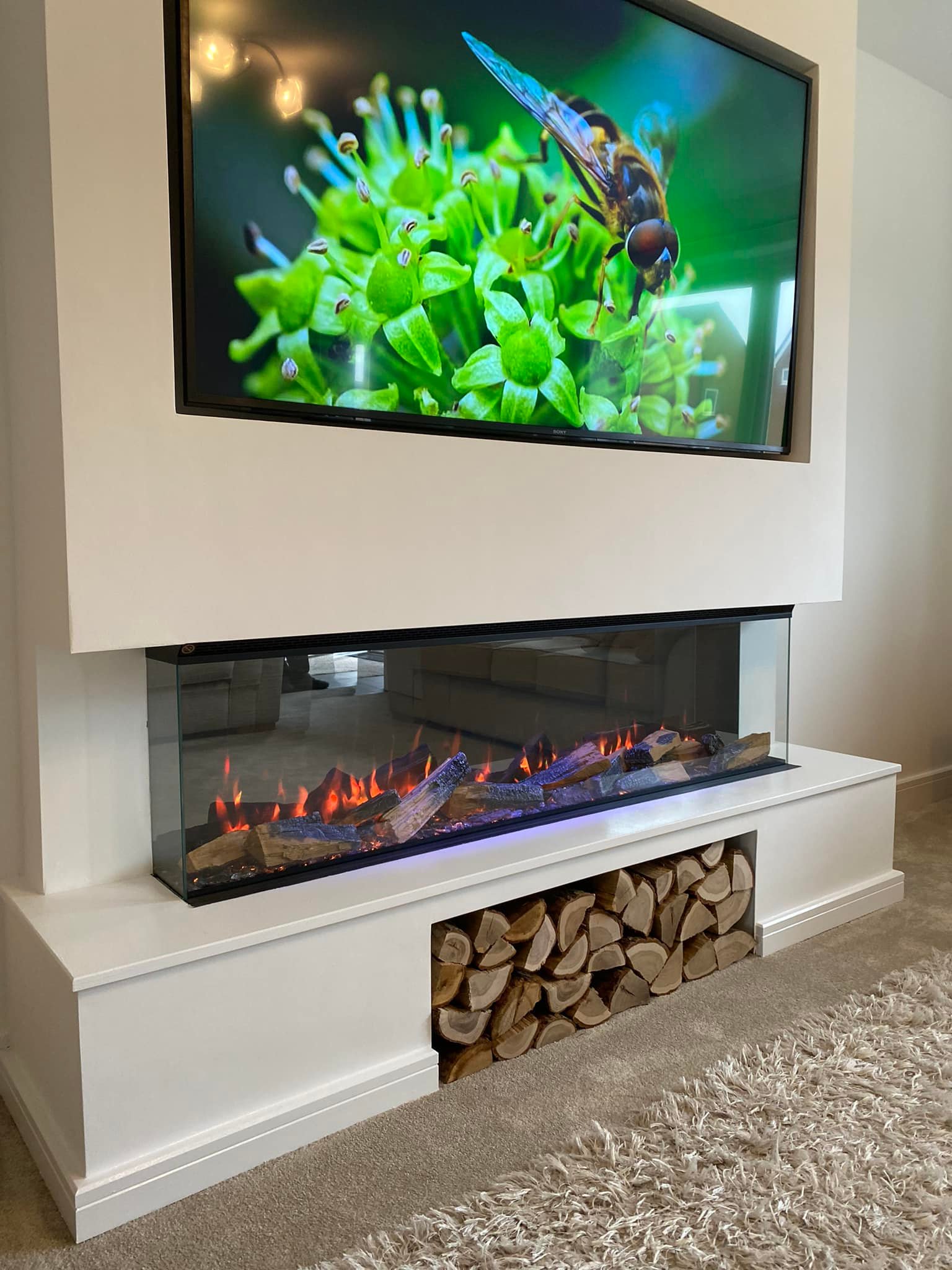 Vision Solus 150 Media Wall in Gosforth
