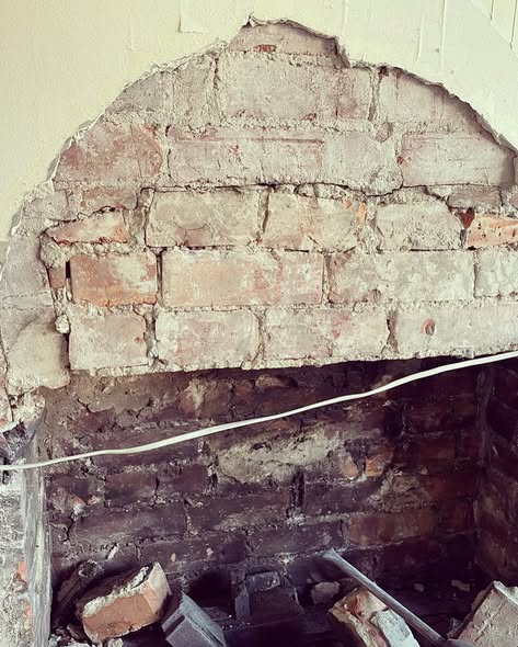 Whitley Bay Fireplace Restoration with Exposed Brickwork