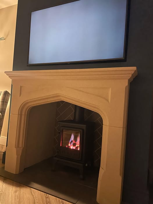 Firefox 5 Gas Stove Installation in Seaton Sluice