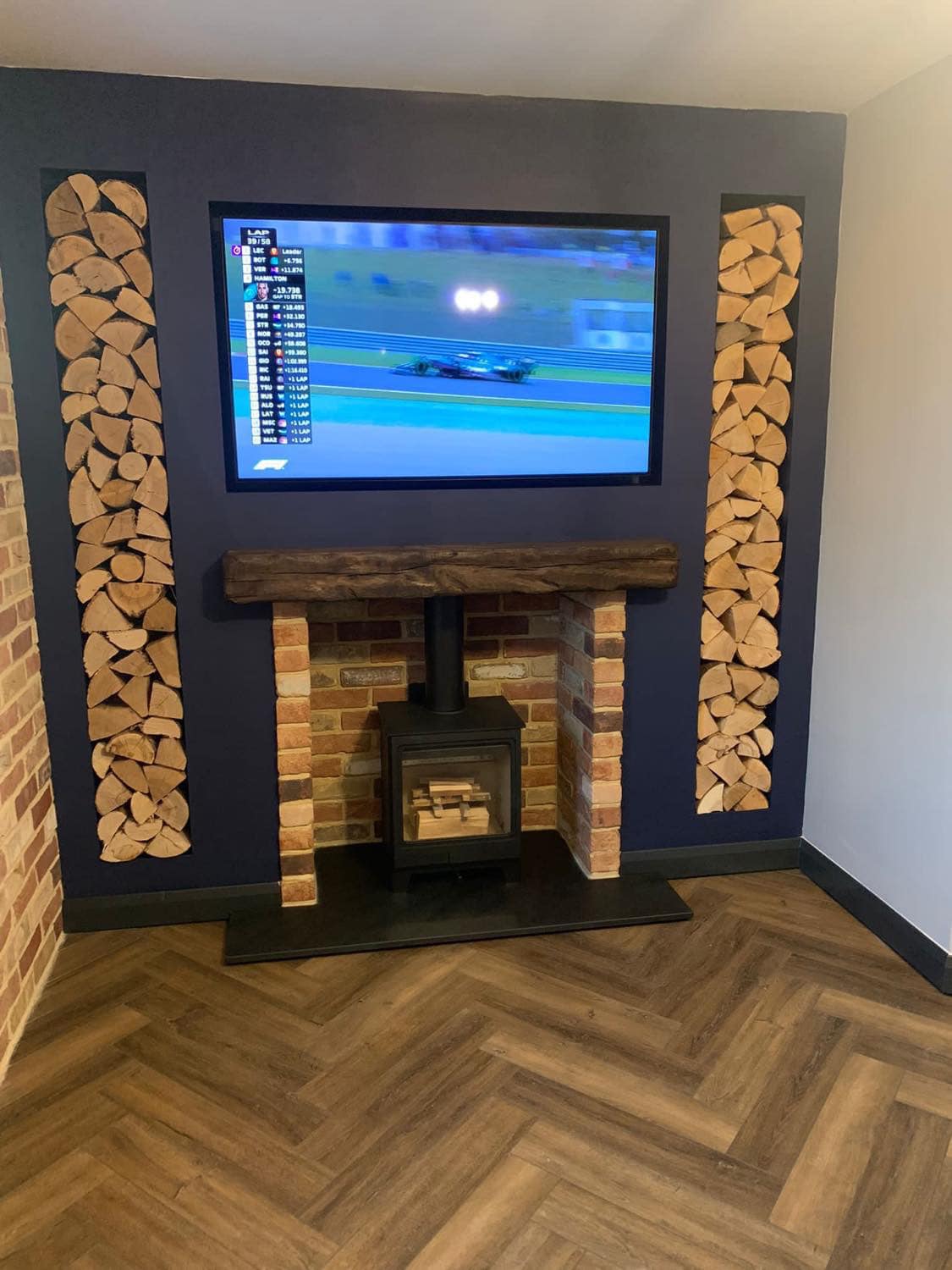 Hunter Herald Allure 07 Feature Fireplace in Annitsford