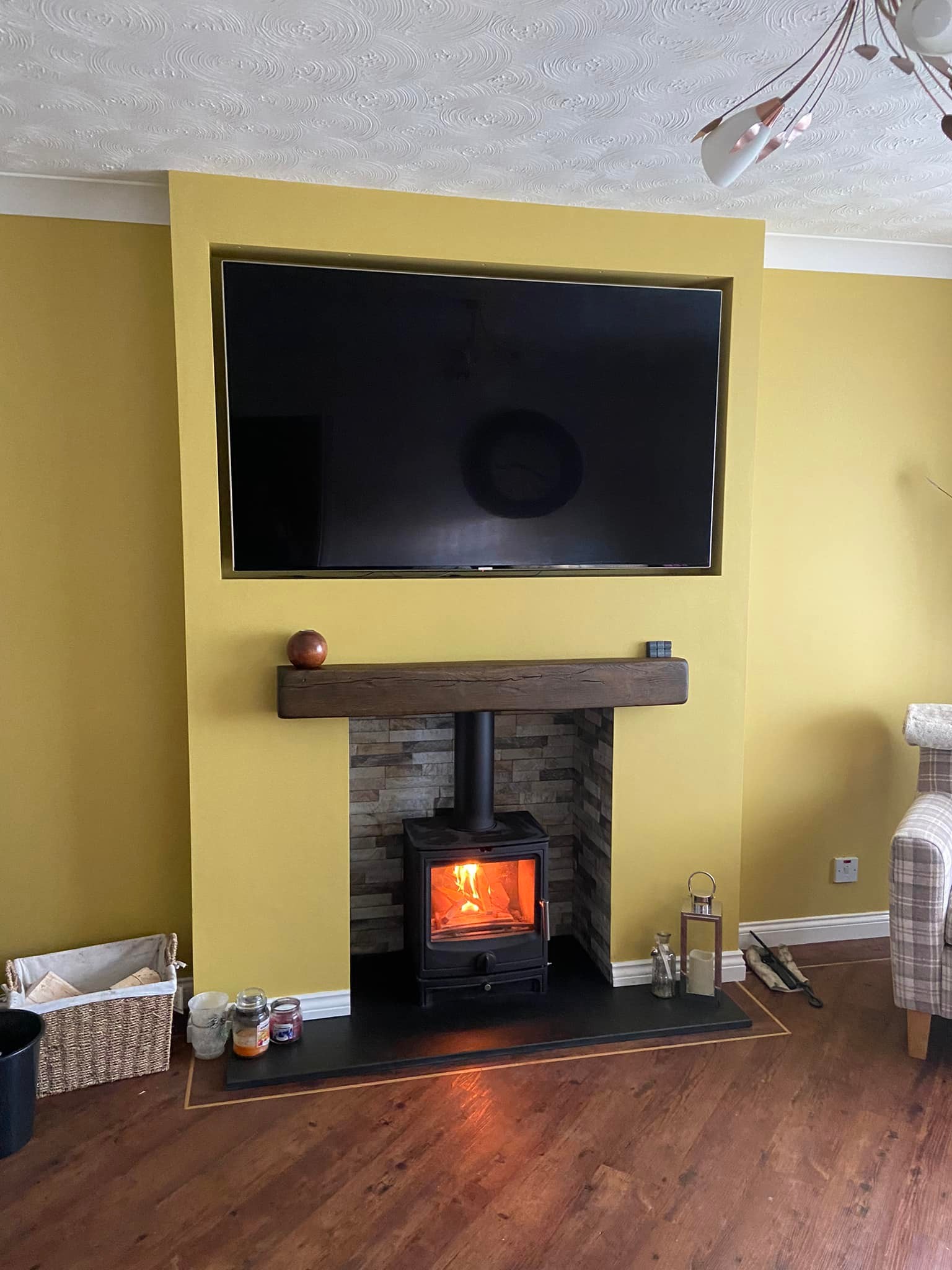 Hunter Herald Allure 07 Feature Fireplace in Annitsford