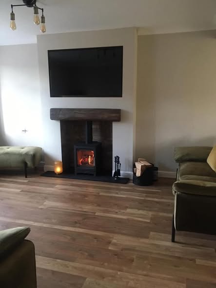 Whitley Bay Fireplace Transformation Retaining Cast Iron Surround