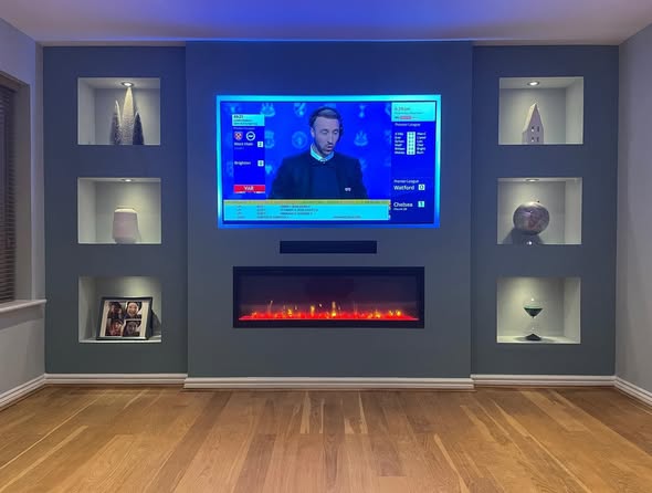 Dimplex Ignite XL Media Wall in Jarrow