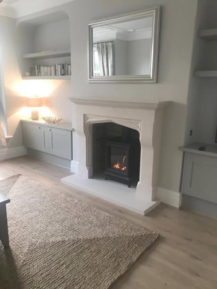 Sheraton 5 Gas Stove with Beaufort Limestone Surround