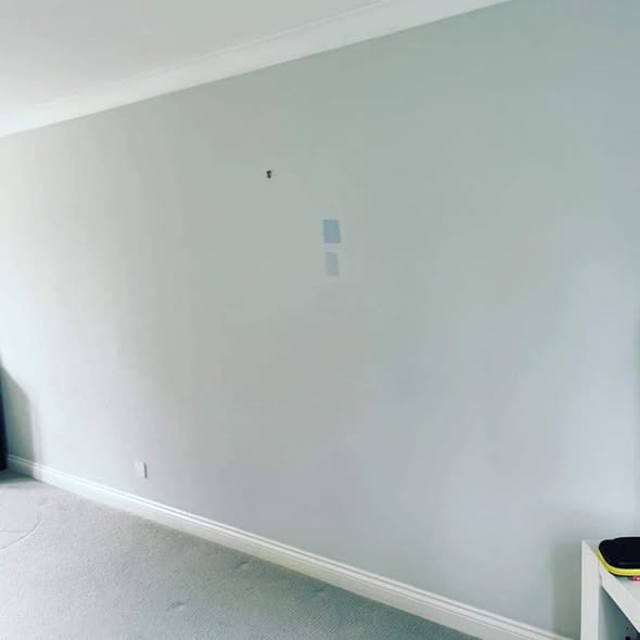 Feature Chimney Breast with Inset TV and External Flue