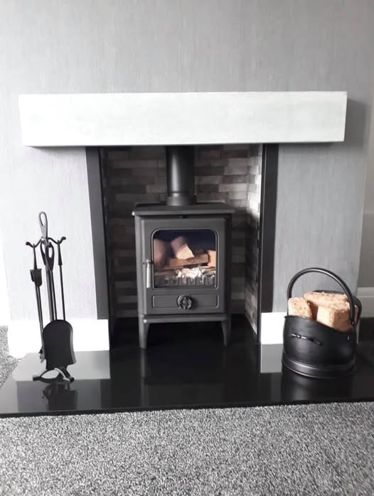Norvik 5 Stove with Tiled Chamber in Ashington