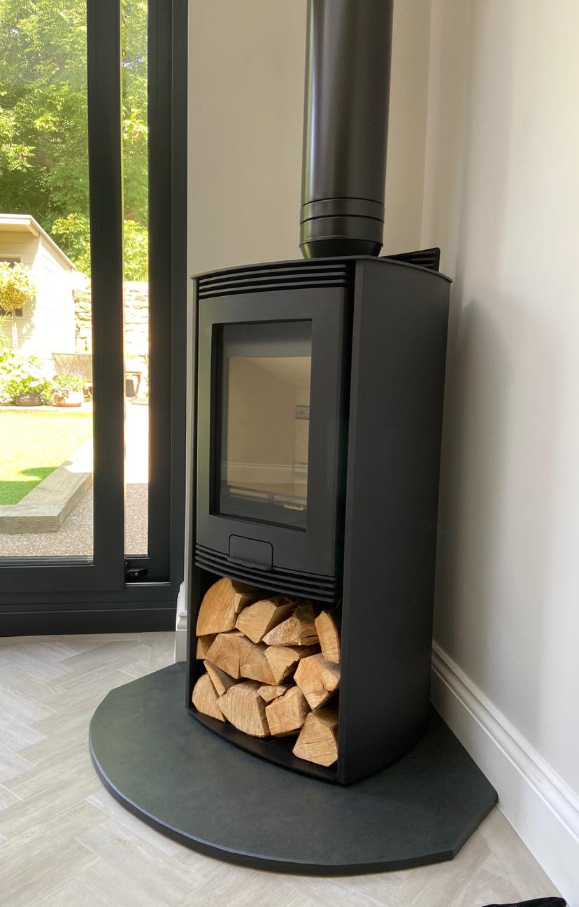 Di Lusso R4 Euro Stove Installation in North Shields