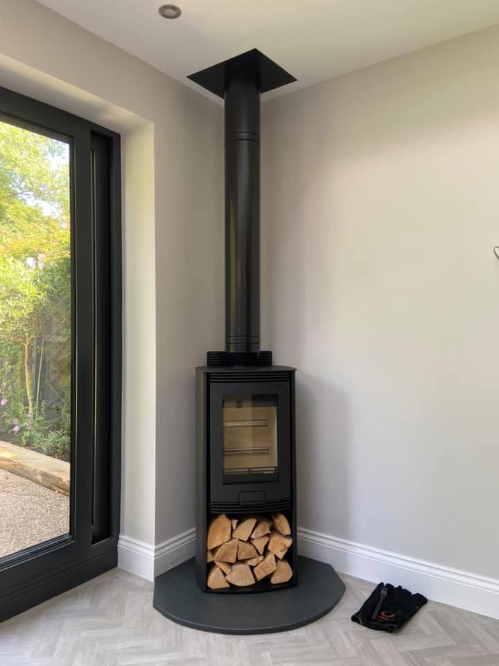 Di Lusso R4 Euro Stove Installation in North Shields