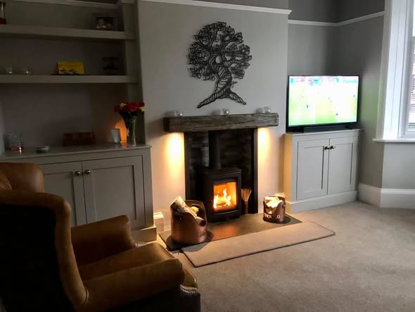 Parkray Aspect 4 Fireplace Transformation in Bedlington