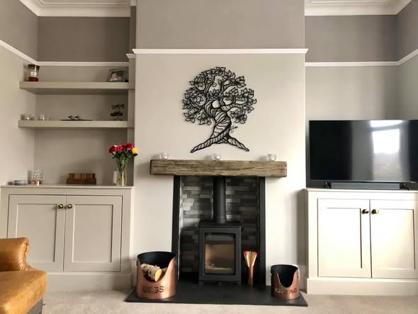 Parkray Aspect 4 Fireplace Transformation in Bedlington