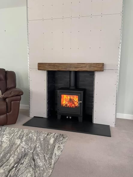 Vision VEL 90 Electric Fire Replacement in Cramlington