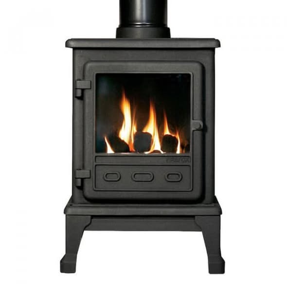 Historic Stone Fireplace Restoration with Parkray Aspect 5