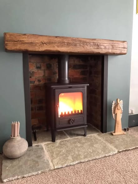 Clock Blithfield 5 Fireplace Transformation