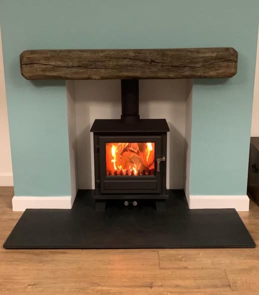 Clock Blithfield 5 Fireplace Transformation