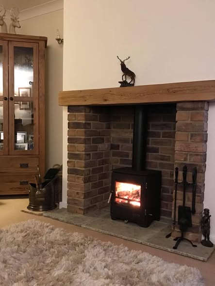 Clock Blithfield 5 Fireplace Transformation