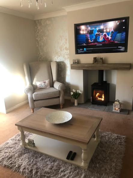Di Lusso R4 Euro Corner Stove in Cramlington Extension