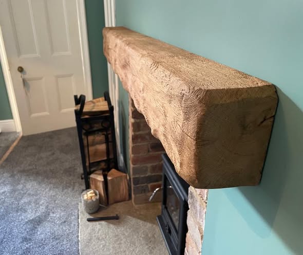 Rustic Gosforth Inglenook Fireplace with Norvik 5