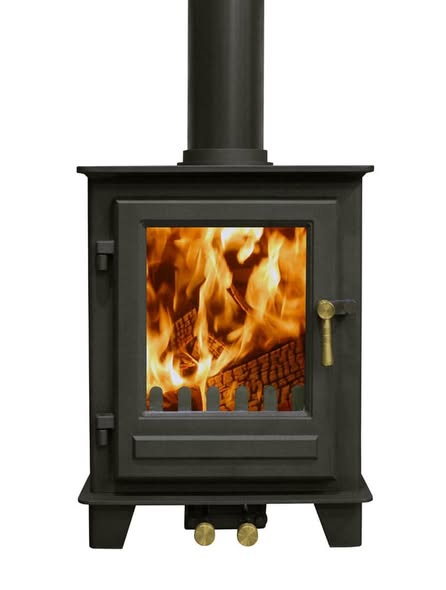 Medium Tinderbox Stove in Restored Ebchester Fireplace