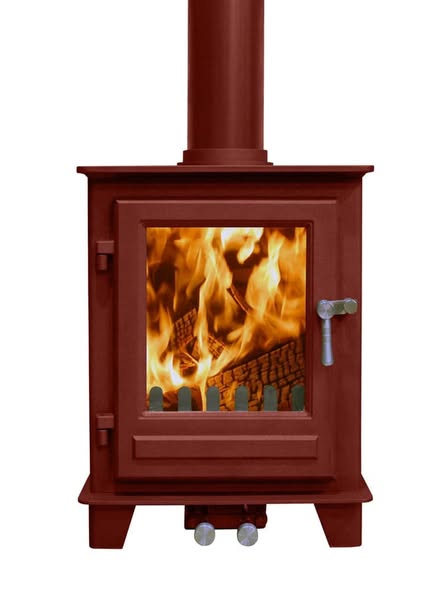 Medium Tinderbox Stove in Restored Ebchester Fireplace