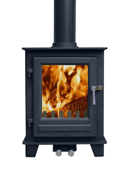 Medium Tinderbox Stove in Restored Ebchester Fireplace