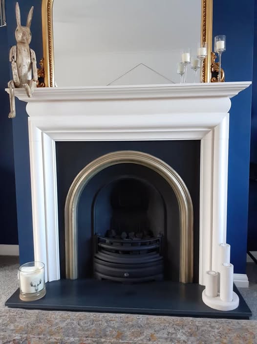 Blithfield 5 Stove in Large Stone Inglenook
