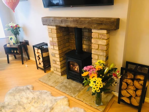 Stove Package with Reclaimed Brick Chamber